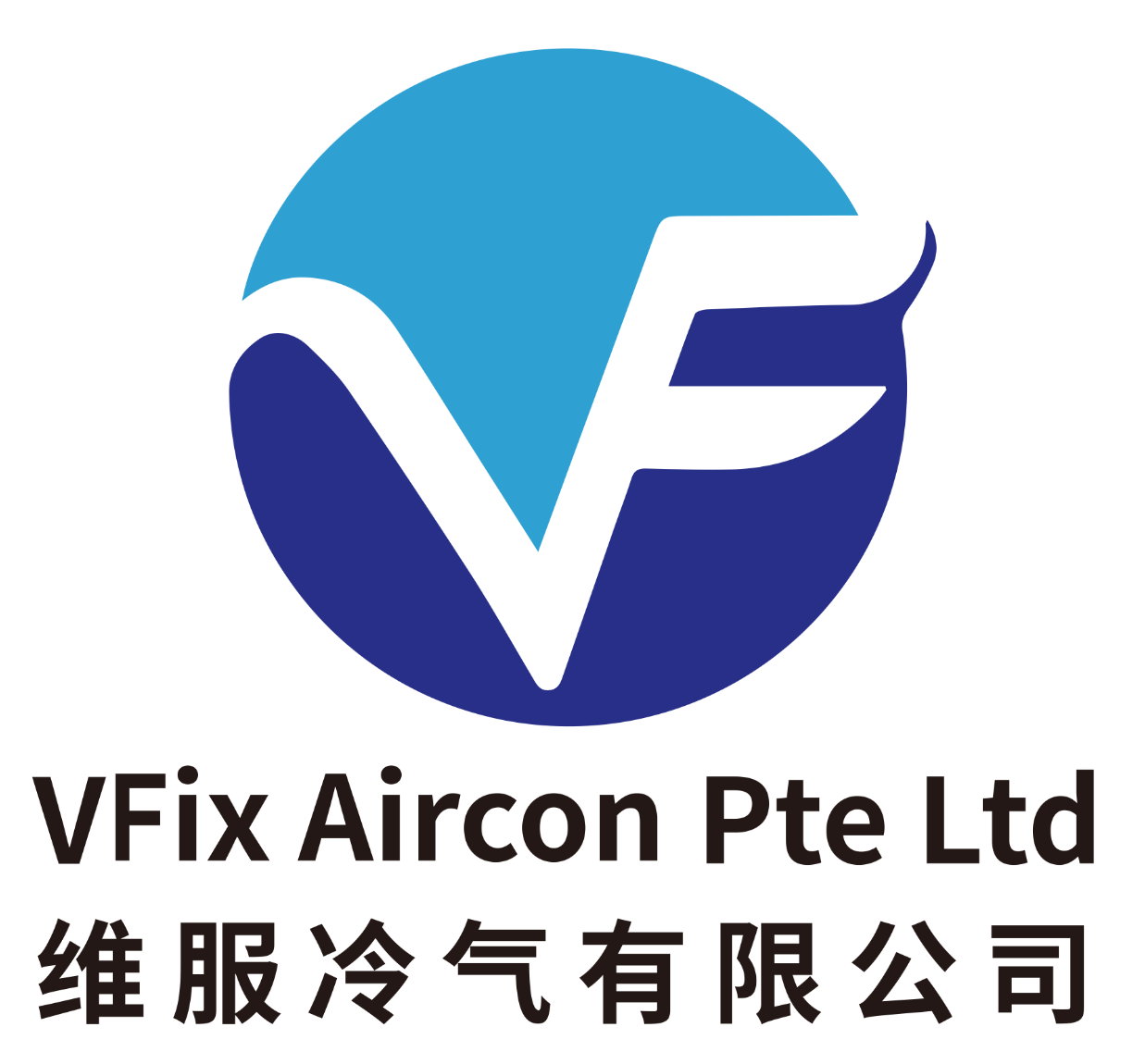 VFix Aircon Logo